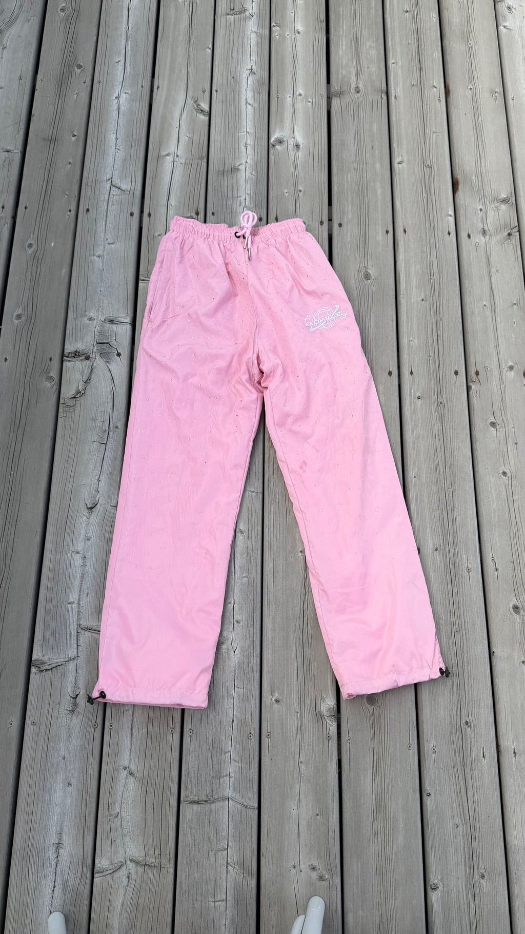 Pink “Saturn” Windbreaker Pants