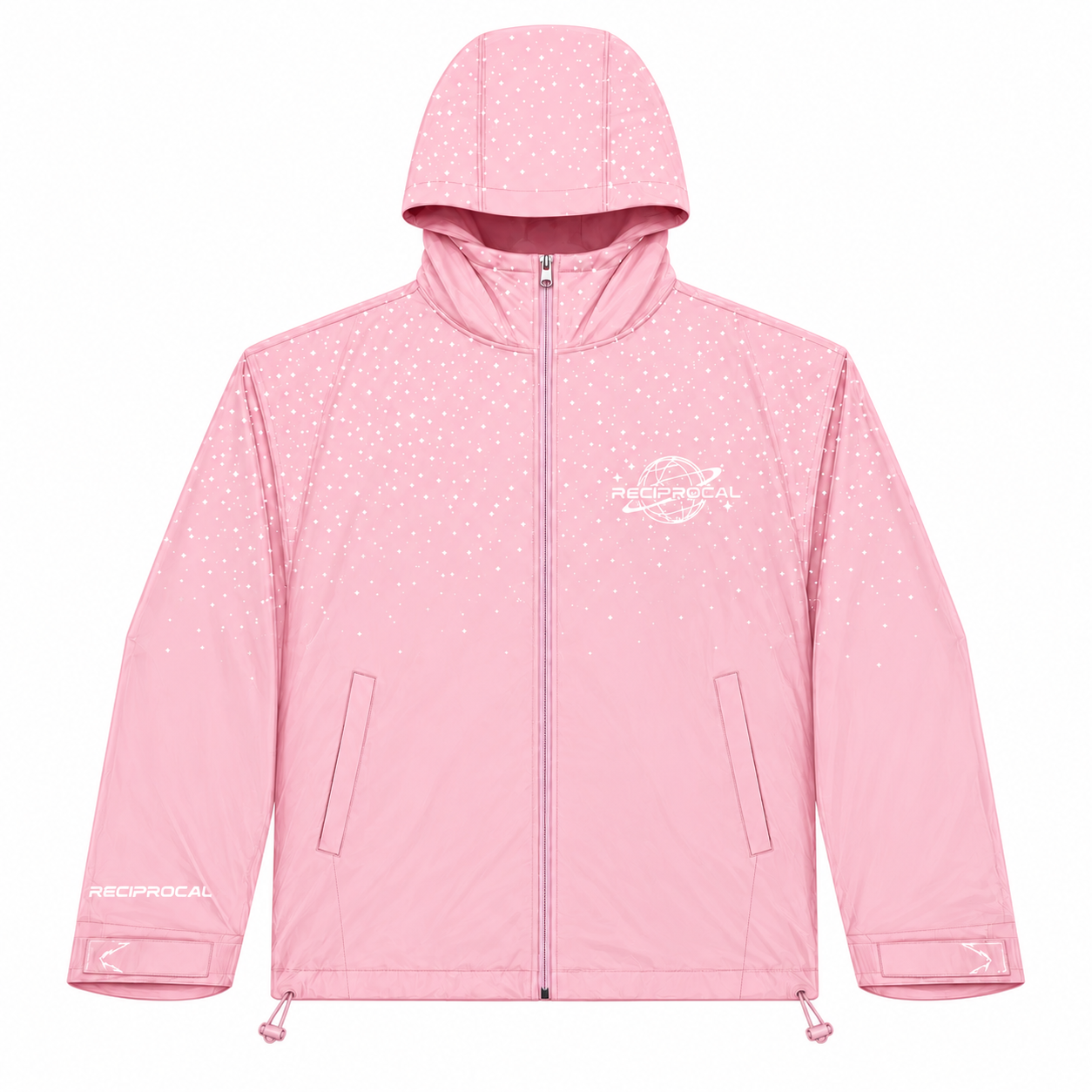 Pink “Saturn” Windbreaker Jacket