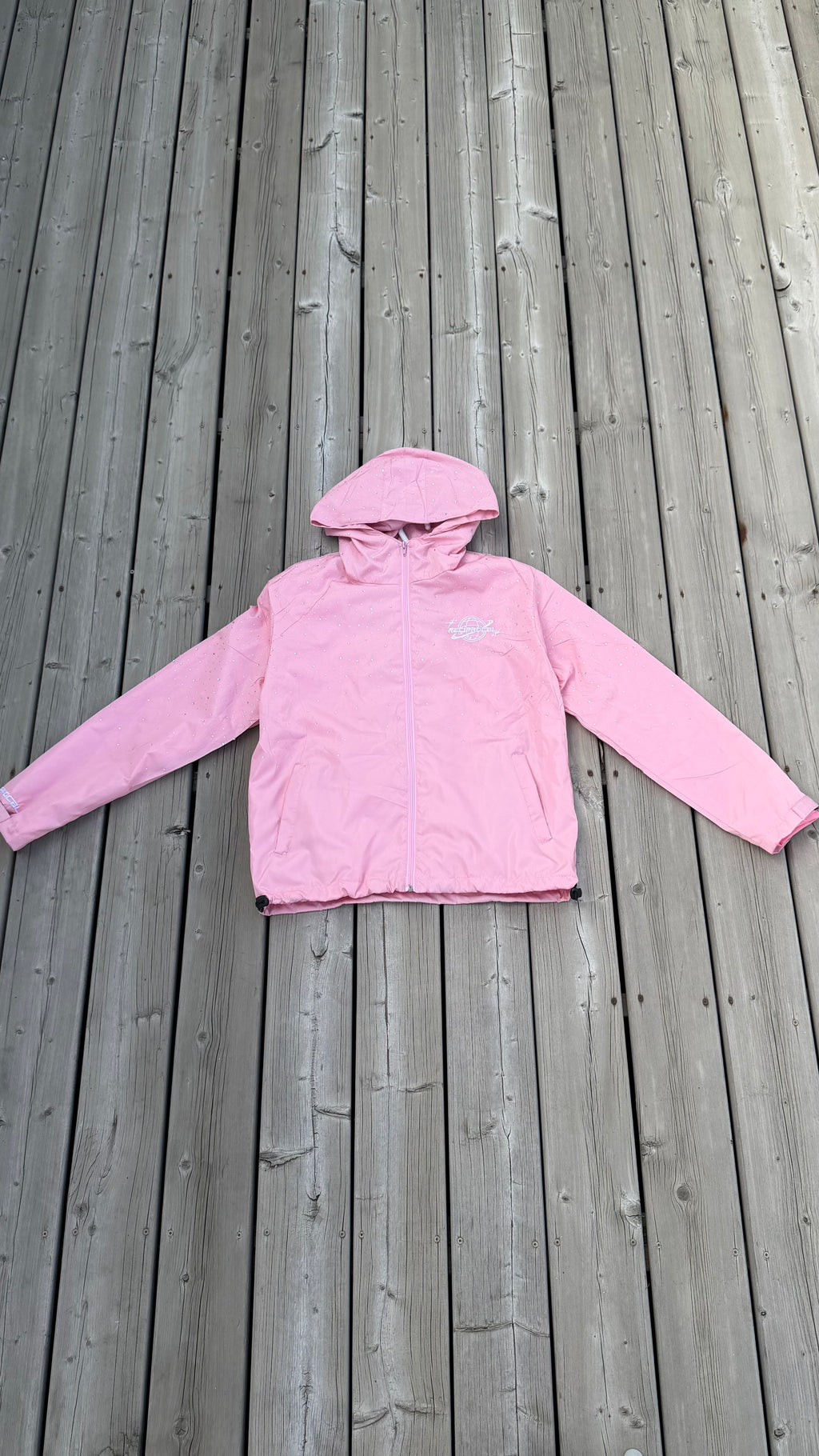 Pink “Saturn” Windbreaker Jacket