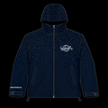Navy Blue “Saturn” Windbreaker Jacket