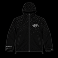 Black “Saturn” Windbreaker Jacket