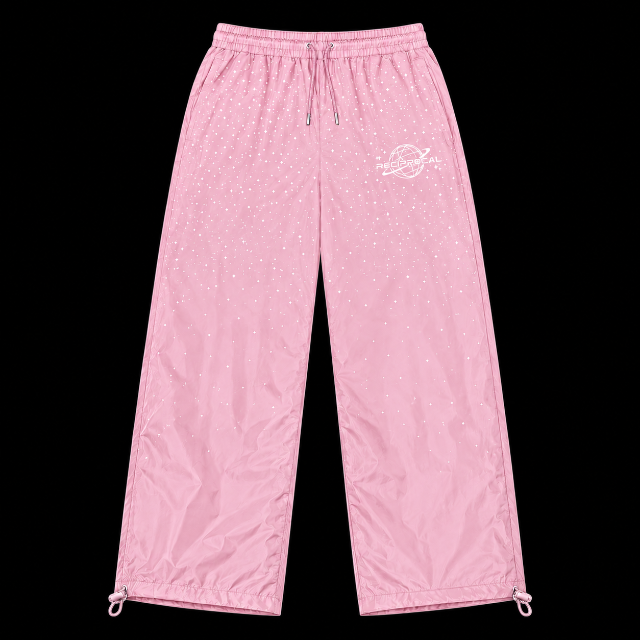 Pink “Saturn” Windbreaker Pants